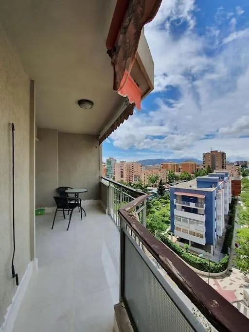 Preciosoy Gran Apartamento Terraza Con Vistas Wifi Y Climatizacion Malaga